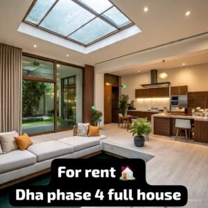 Luxury Full House for Rent in DHA Phase 4 | Modern & Spacious